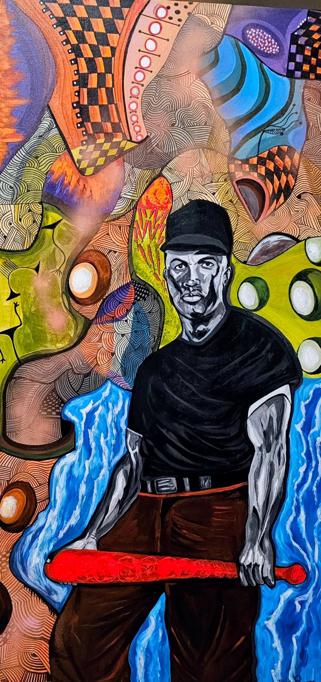 "I Can Hit- The Resilience of Jackie Robinson-series #2"