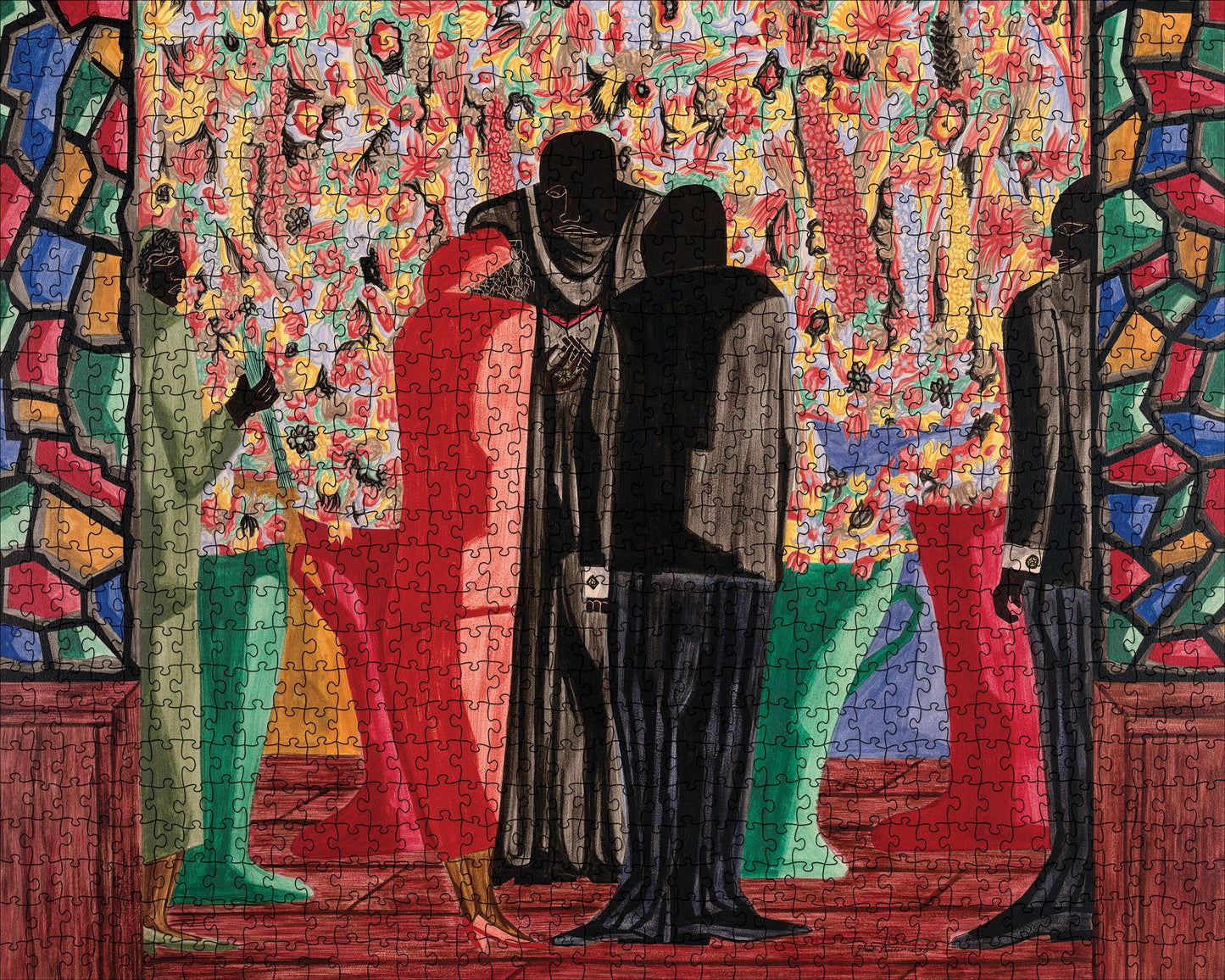 Jacob Lawrence: The Wedding 1000-Piece Jigsaw Puzzle