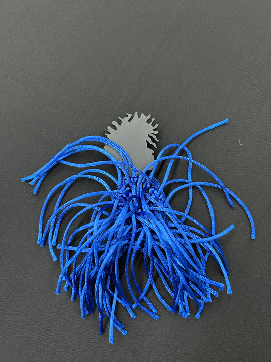 Takara Silky Blue Brooch with Profile