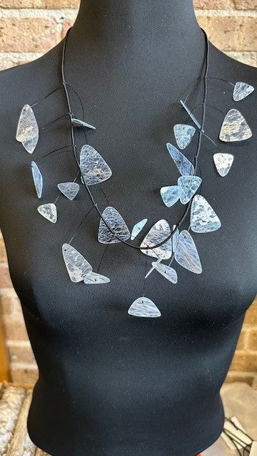 Takara Silver Mica Necklace