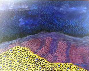 "Night Mountain Skies"