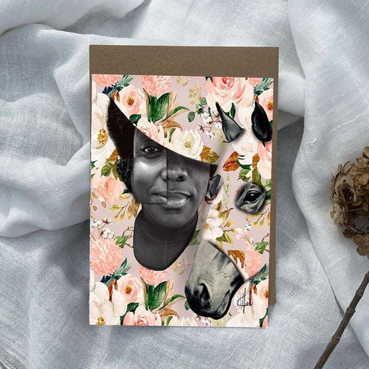 Unbridled Excellence Greeting Card