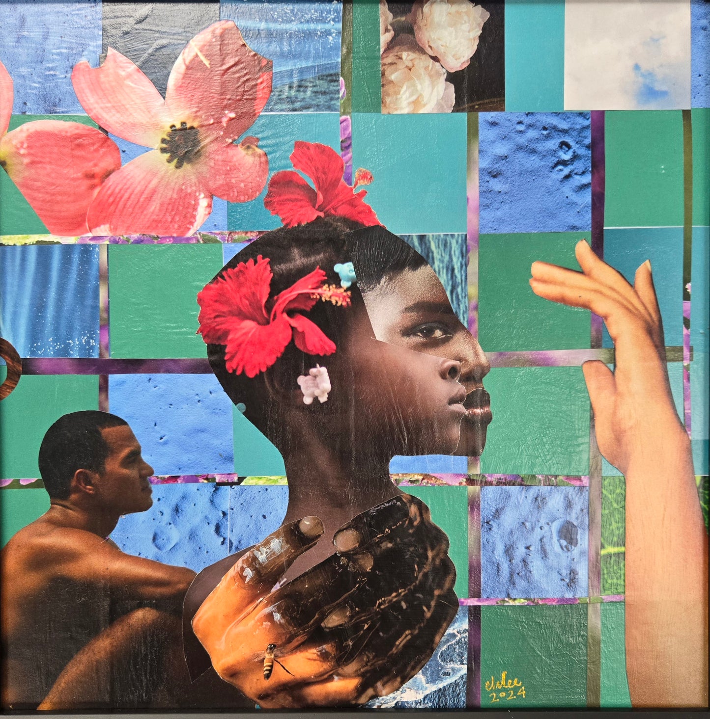 "Hibiscus and Honey (Bees)"