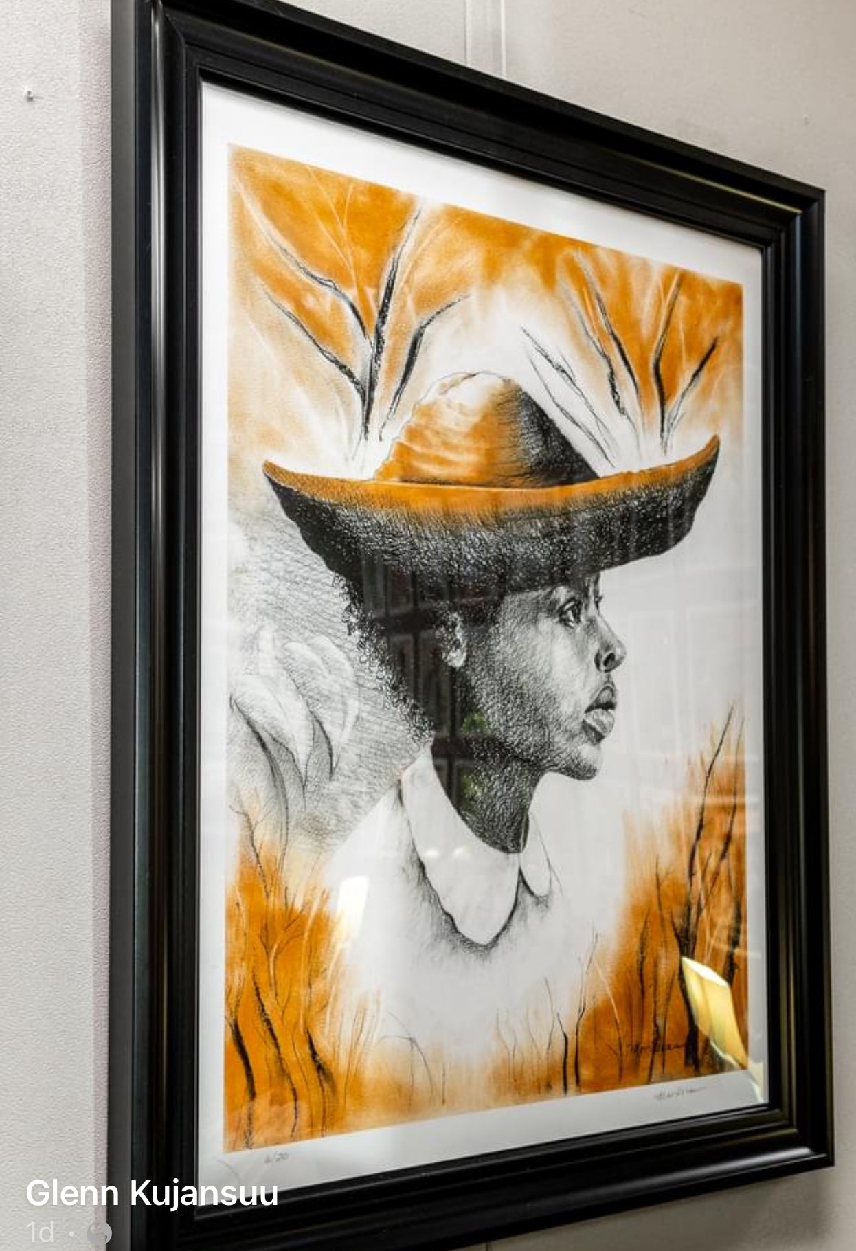 "Sunday go to meeting"  Giclee