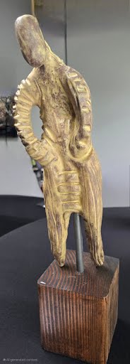 Textured Man (Yellow Shino)