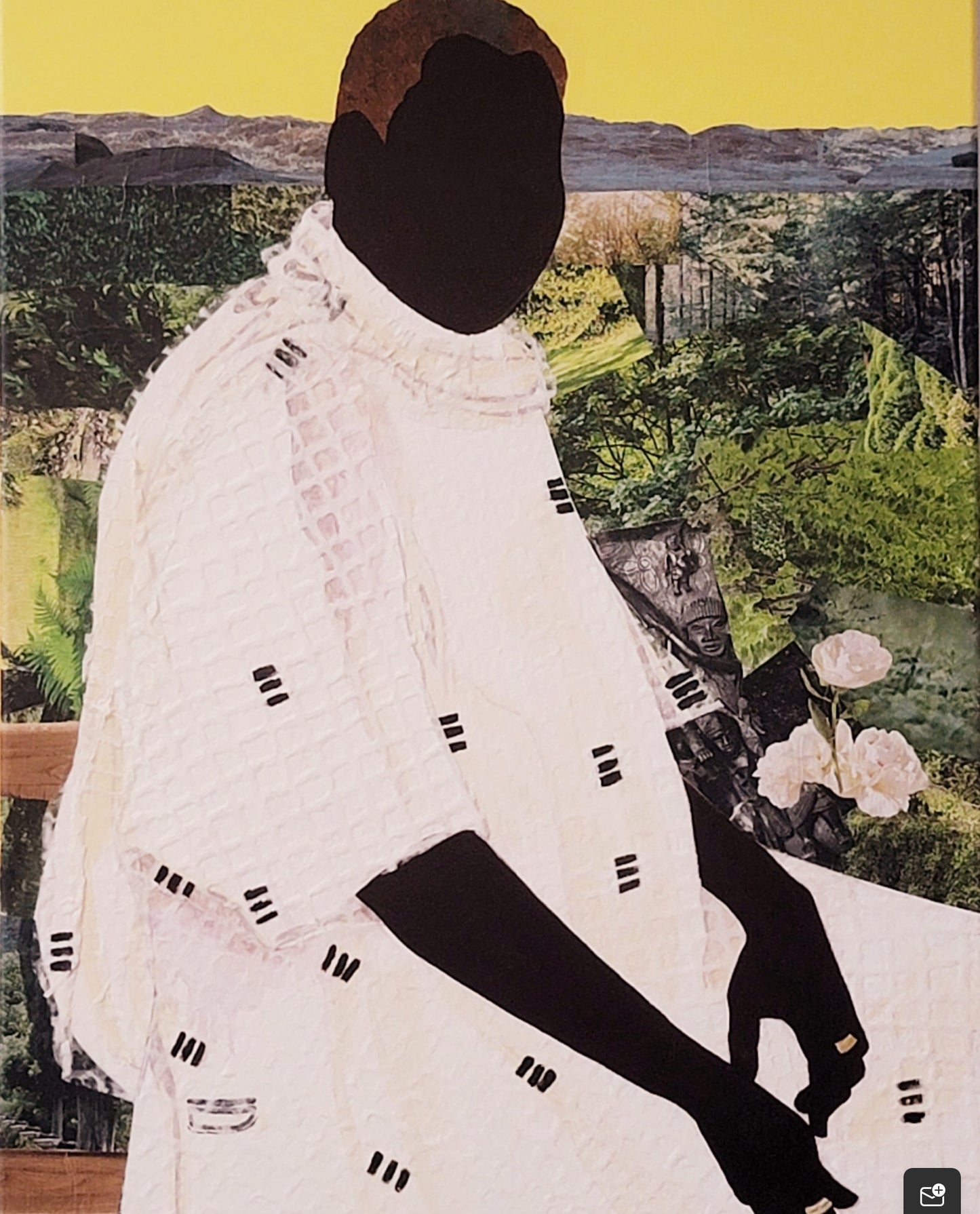 "BLACK MEN/WHITE SHIRTS #5"